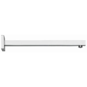 2305INOX Brazo de regadera recto a pared cuadrado de 45 cm INOX®