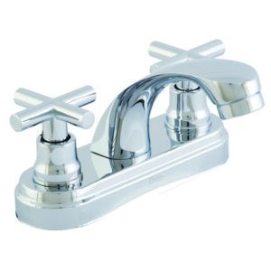 4039 Mezcladora ecológica 4”  a piso para lavabo