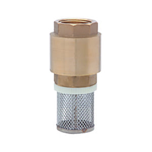 4045R.19 Válvula de pie o pichancha con canastilla de acero inoxidable