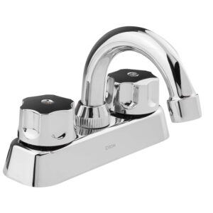4047 Mezcladora ecológica 4”  tipo bar corto para lavabo