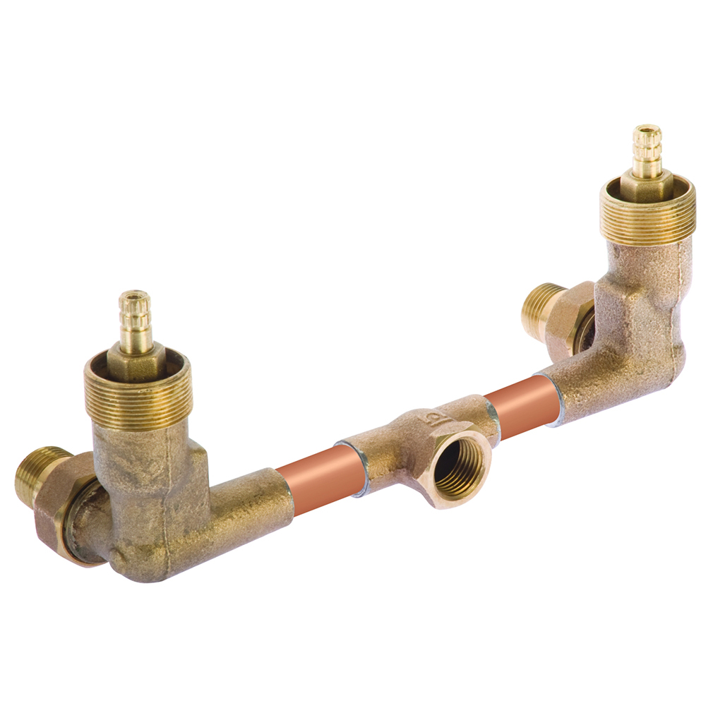 452 Mezcladora de empotrar para regadera o tina