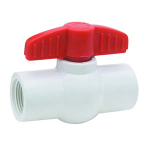 4570.51 Válvula de esfera en PVC roscable