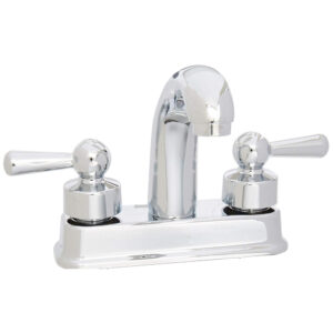50PN Mezcladora de 4" para lavabo con manerales de palanca NIZA