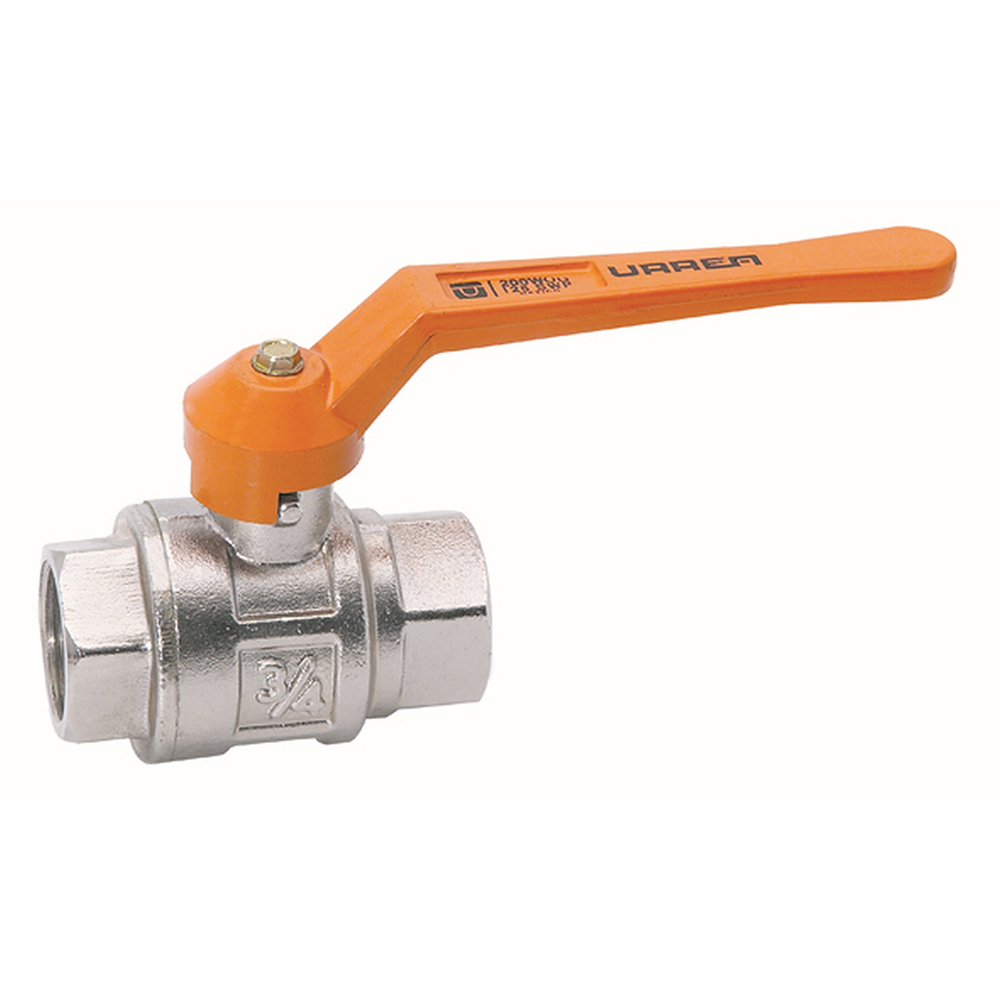 550.19 Válvula de esfera roscable de latón de 3/4"