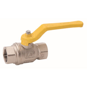 557.32 Válvula de esfera roscable de latón para gas de 1 1/4"