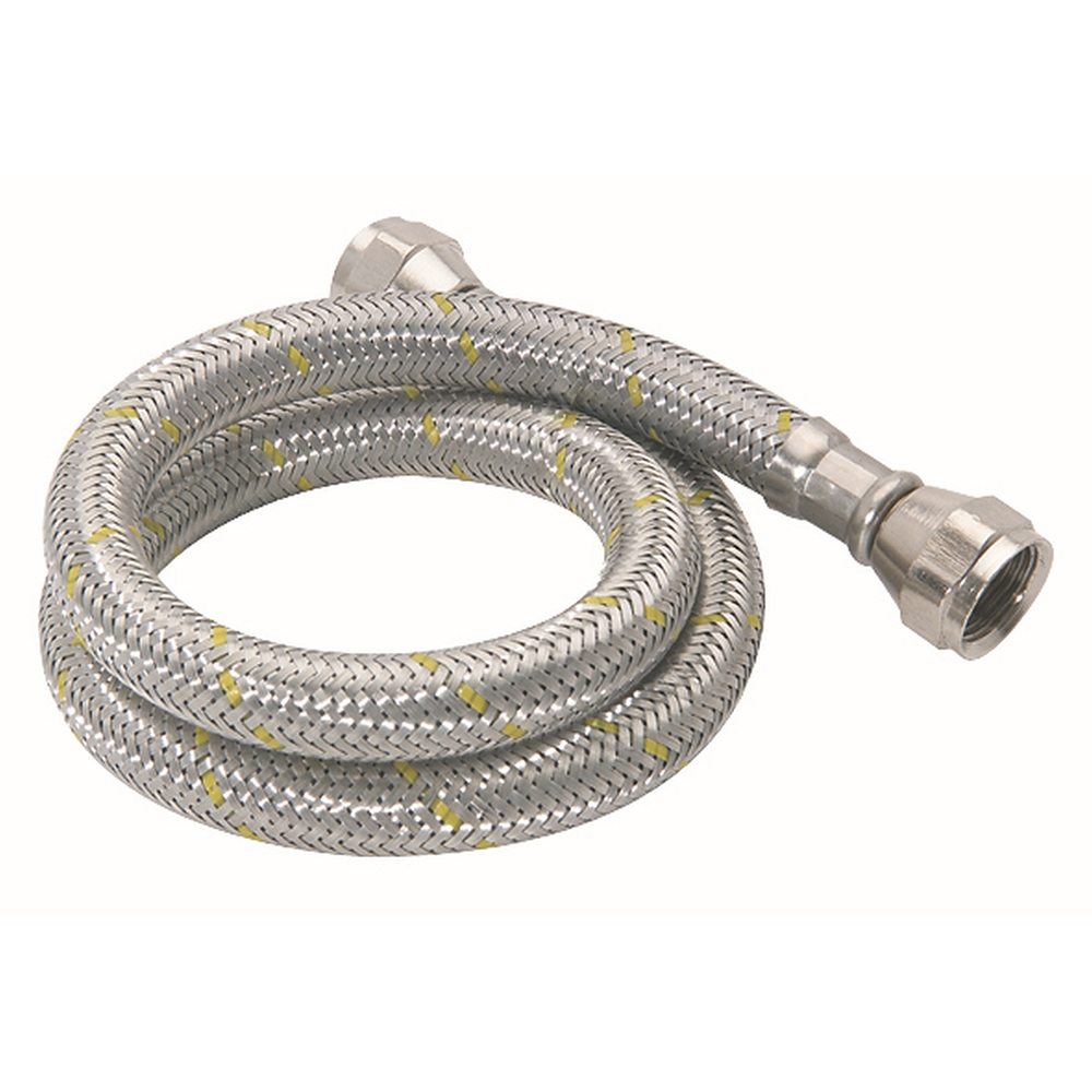 GALL-60 Manguera para gas, con tramado de acero inoxidable de 60 cm