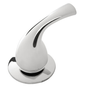 MPL Juego de 2 manerales grandes con chapetón para regadera