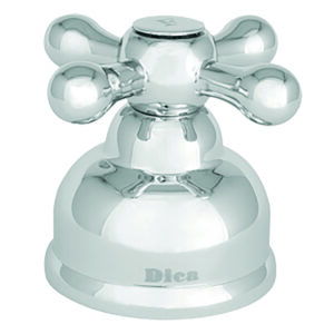 MTG Juego de 2 manerales grandes con chapetón para regadera