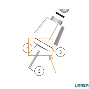 R474024 Tapa de regadera 3001B