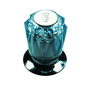 RDG Juego de 2 manerales grandes con chapetón para regadera