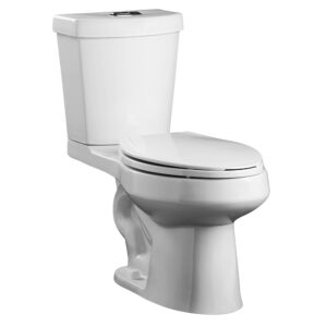 WC4059A021 WC REAL alargado Dual con asiento (Blanco)